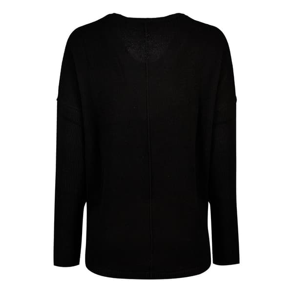 Salsa Jeans V-aukkoinen Pusero 21007099 Musta L Nainen