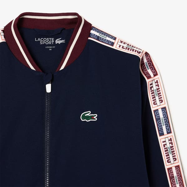 Lacoste Takki Bf1026 Sininen 38 Nainen