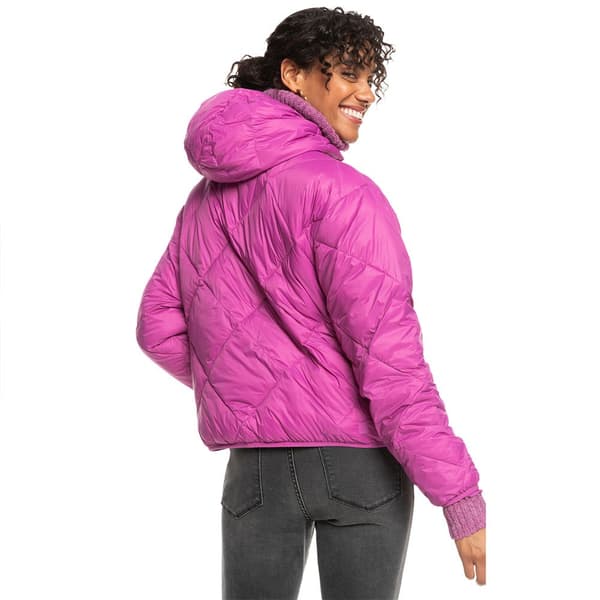 Roxy Jacka Wind Swept Rosa XS Kvinna