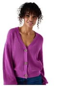 Miniatyrbillede 4 af 5: Garcia Cardigan Z0009 Lilla L Kvinde
