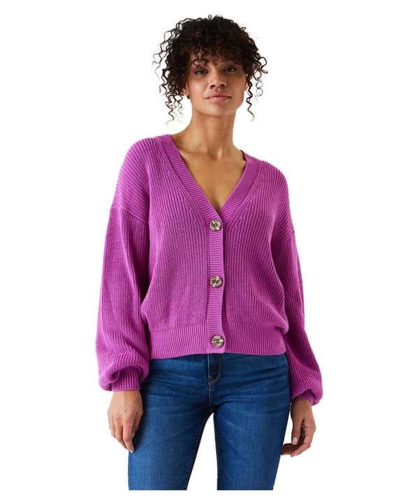 Garcia Cardigan Z0009 Lilla L Kvinde