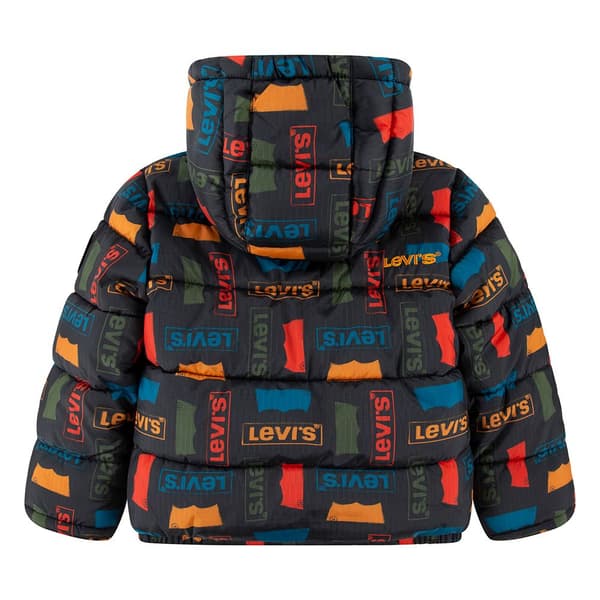 Levi´s ® Kids Core Aop Pufferjakke Flerfarvet 16 Years Dreng