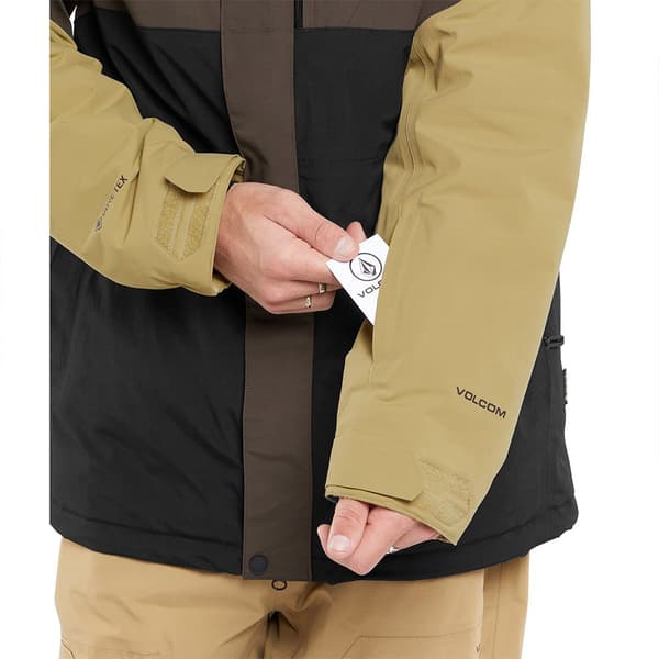 Volcom L Ins Gore-tex Jakke Brun S Mand