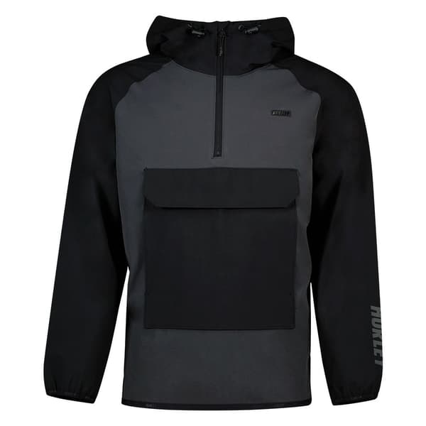Hurley Jacka Phantom+ Packable Grå M Man