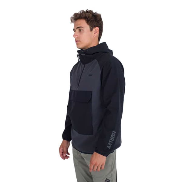 Hurley Jacka Phantom+ Packable Grå M Man