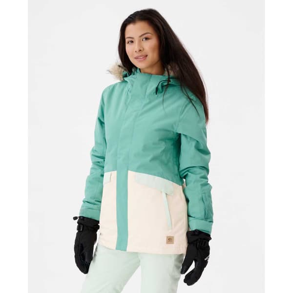 Rip Curl Jakke Rider Parker Grøn M Kvinde