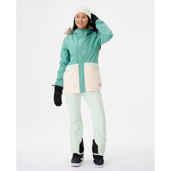 Rip Curl Jakke Rider Parker Grøn M Kvinde
