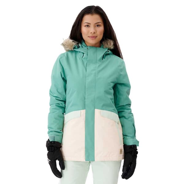Rip Curl Jakke Rider Parker Grøn M Kvinde