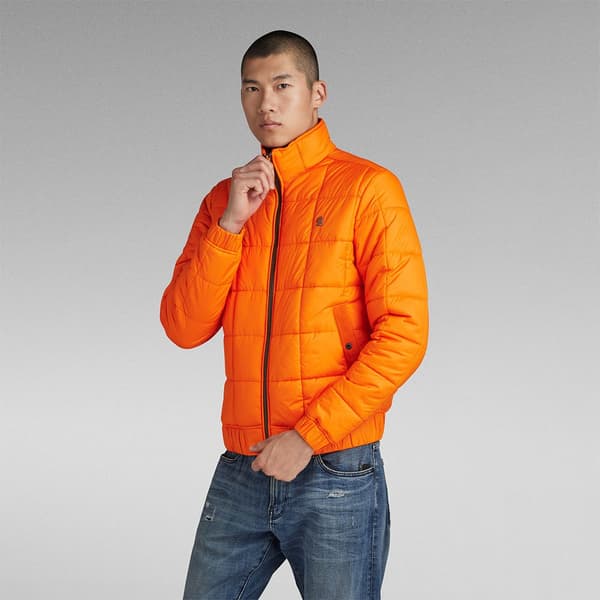 G-star Jacka Meefic Quilted Orange S Man