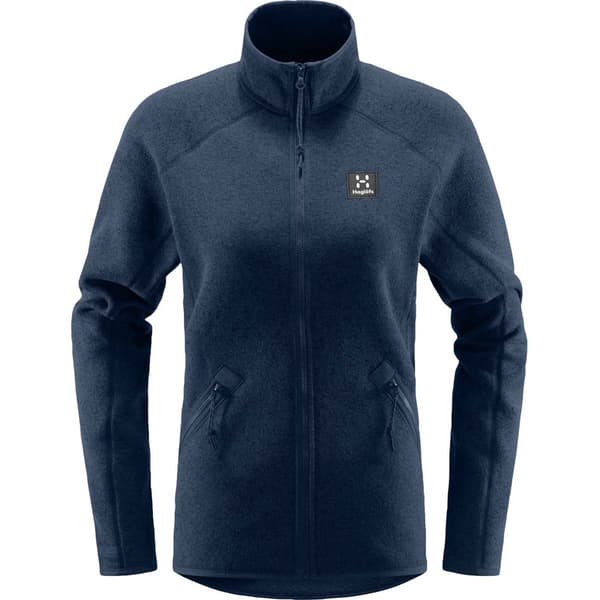 Haglofs Täysin Vetoketjullinen Fleece Risberg Sininen S Nainen