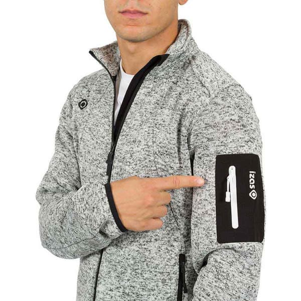 Izas Täysin Vetoketjullinen Fleece Novi Harmaa L Mies