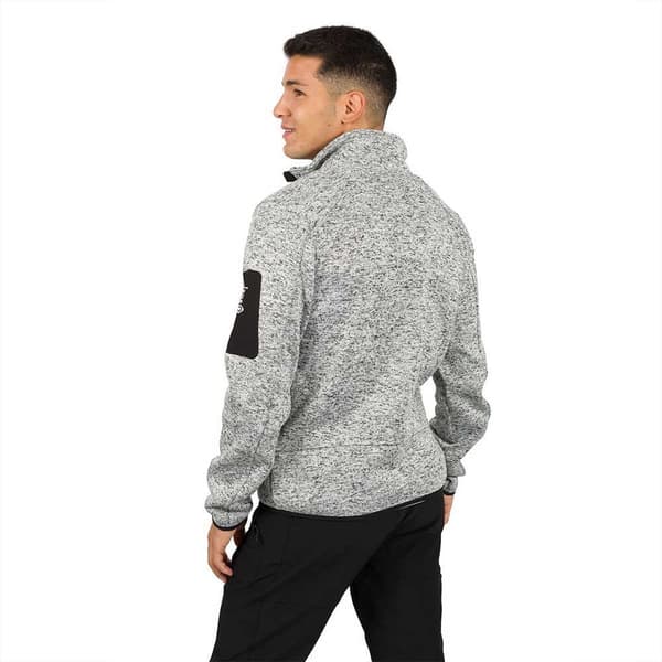 Izas Täysin Vetoketjullinen Fleece Novi Harmaa L Mies