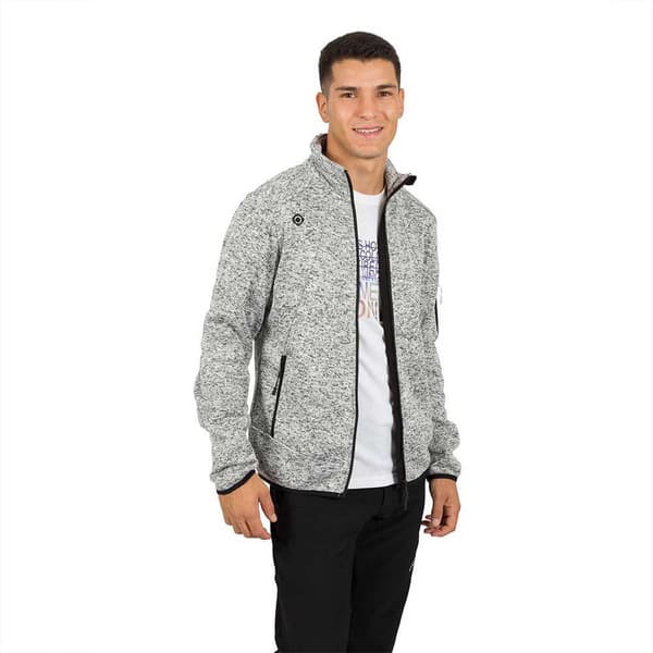 Izas Täysin Vetoketjullinen Fleece Novi Harmaa L Mies