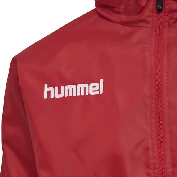Hummel Regnjakke Promo Rain Rød L Mand