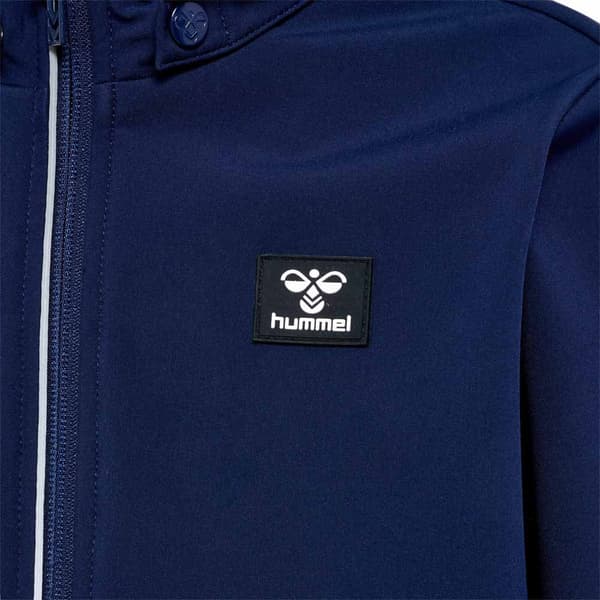 Hummel Jakke Mars Softshell Blå 9-10 Years Dreng