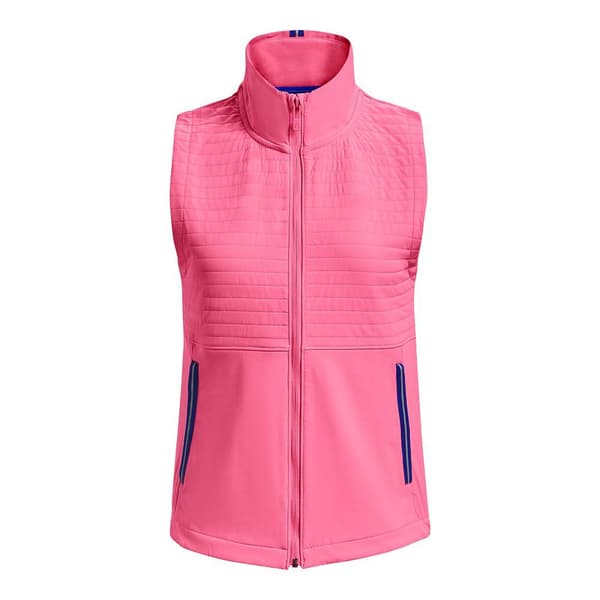 Under Armour Golf Soft Shell Vest Storm Revo Rosa XL