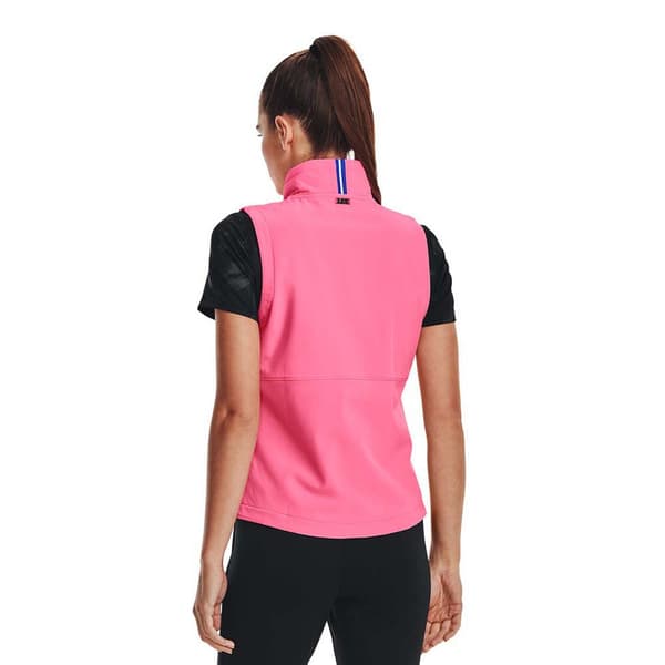 Under Armour Golf Soft Shell Vest Storm Revo Rosa XL
