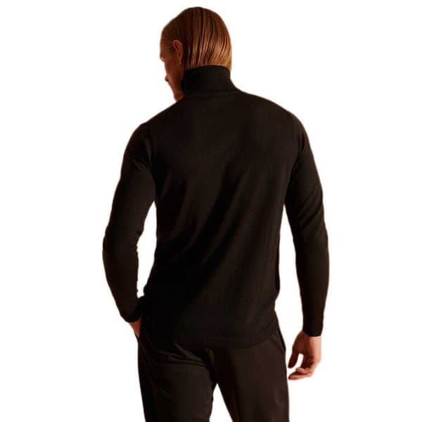 Superdry Tröja Merino Rollneck Svart XL Man