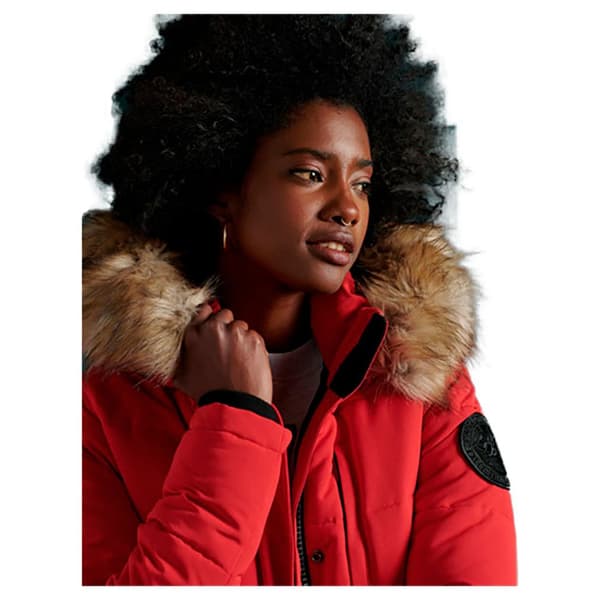 Superdry Bomberjacka Everest Röd S Kvinna