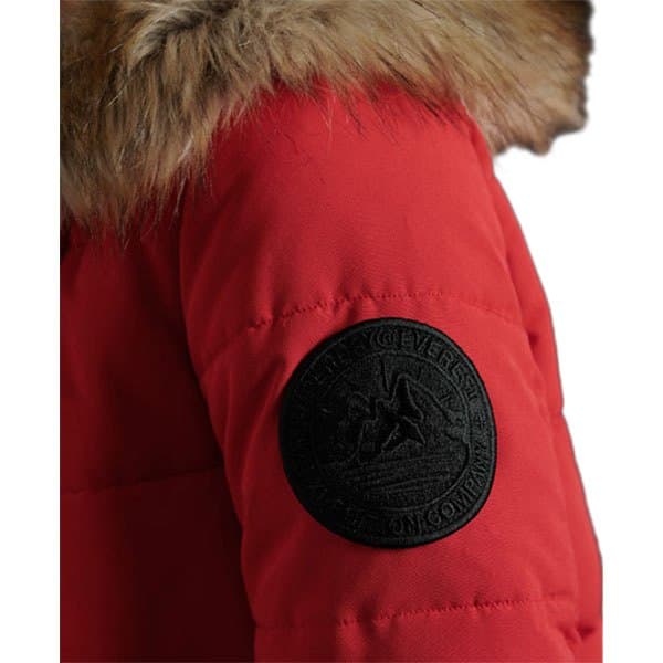 Superdry Bomberjacka Everest Röd S Kvinna