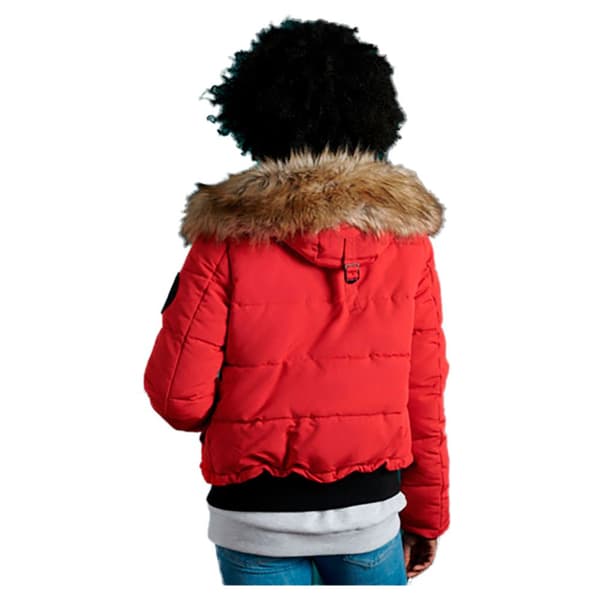 Superdry Bomberjacka Everest Röd S Kvinna