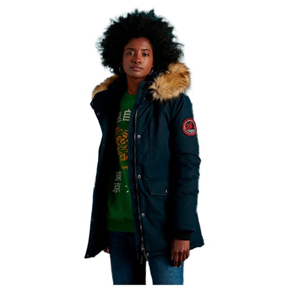 Superdry Jacka Everest Blå XS Kvinna