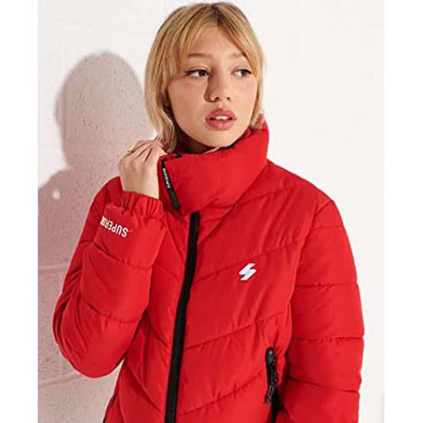 Superdry Jacka Non Sports Röd S Kvinna