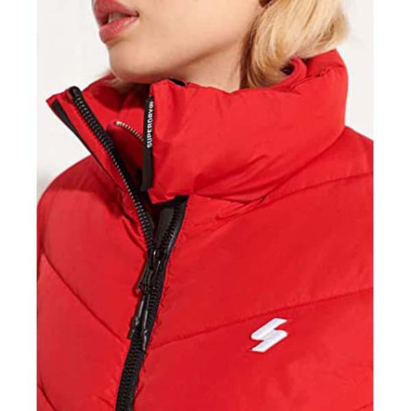 Superdry Jacka Non Sports Röd S Kvinna