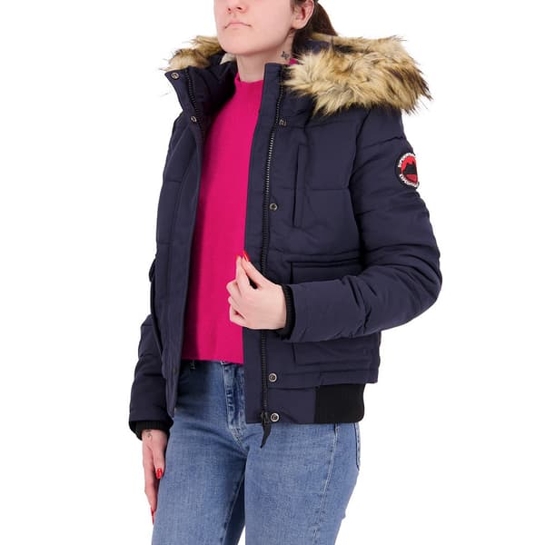 Superdry Bomberjacka Everest Blå L Kvinna