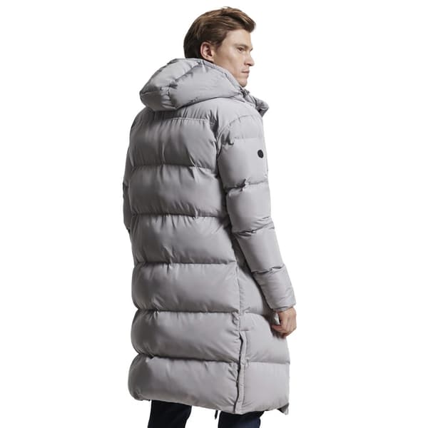 Superdry Jacka Studios Longline Duvet Grå L Man