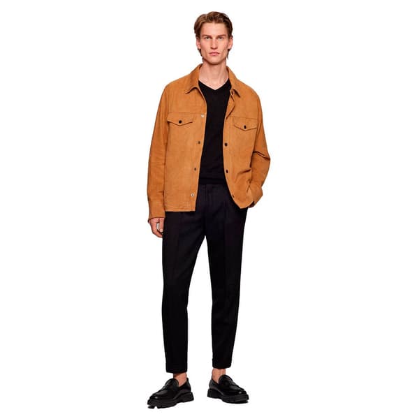 Boss V-hals Sweater Melba-p Sort L Mand