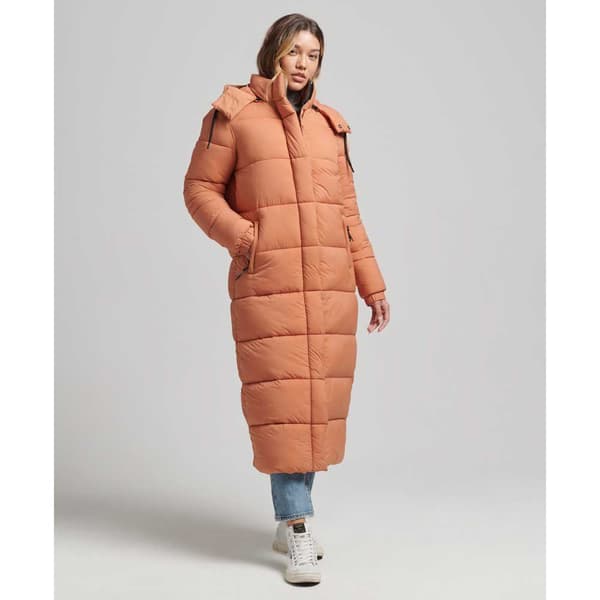 Superdry Takki Touchline Padded Ruskea XS Nainen