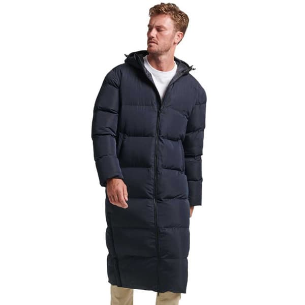Superdry Jacka Studios Super Duvet Blå M Man