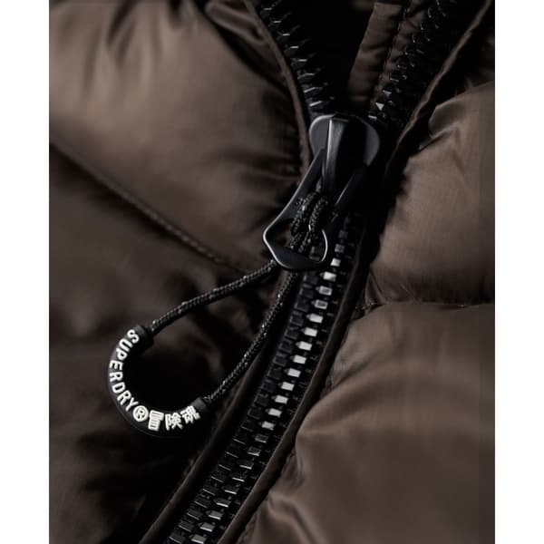 Superdry Vadderad Jacka Fuji Brun XS Kvinna