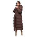 Miniatyrbild 1 av 4: Superdry Pufferjacka Maxi Brun M Kvinna