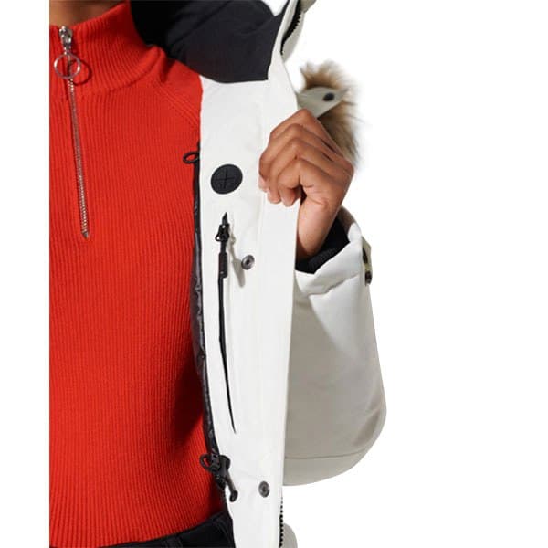 Superdry Jacka Everest Down Snow Vit M Kvinna