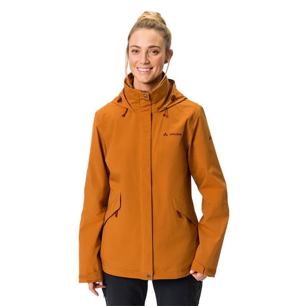 Vaude Jacka Rosemoor 3 In 1 Brun 34 Kvinna