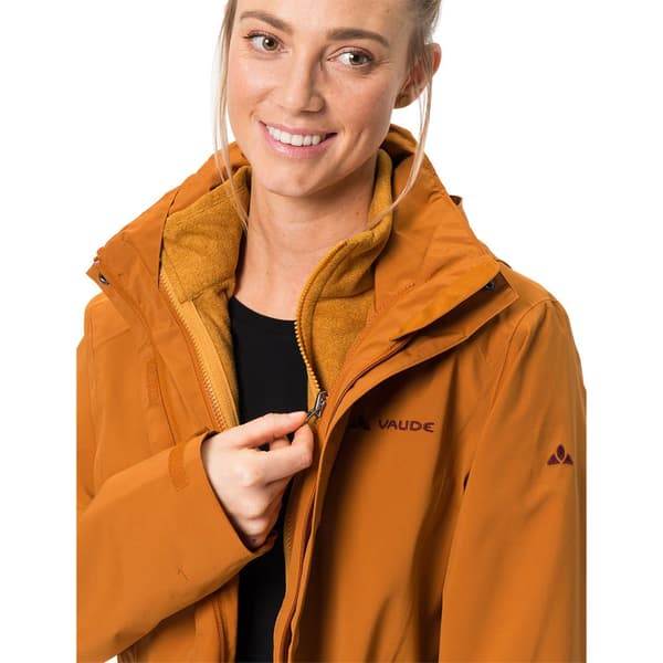 Vaude Jacka Rosemoor 3 In 1 Brun 34 Kvinna