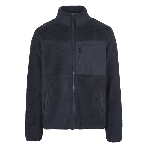 O´neill Full Dragkedja Fleece High Pile Blå S Man