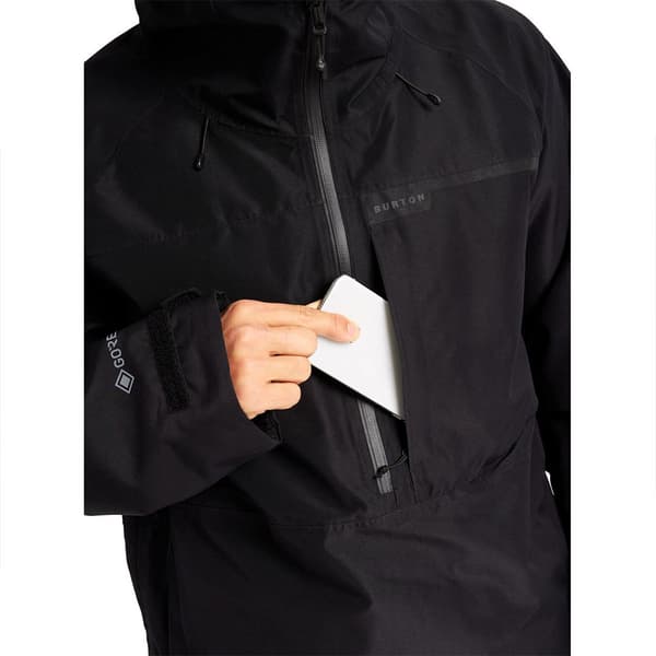 Burton Anorakki Pillowline Goretex Musta S Mies