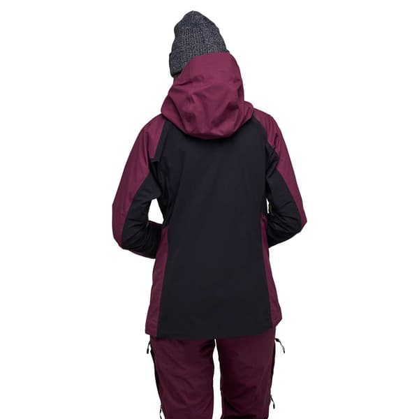 Black Diamond Jakke Dawn Patrol Hybrid Rød M Kvinde