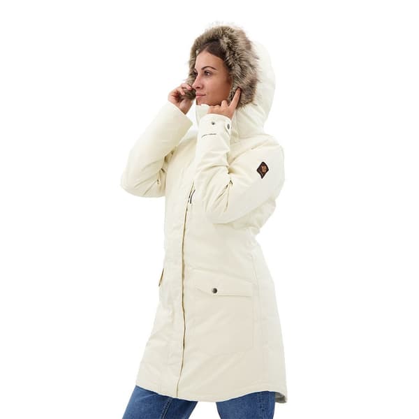 Columbia Suttle Mountain™ Long Parka Hvid XL Kvinde