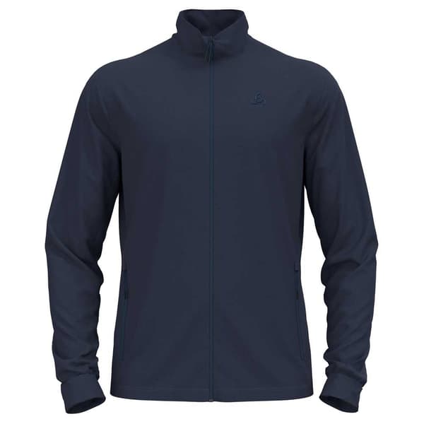 Odlo Täysin Vetoketjullinen Fleece Berra Sininen M Mies