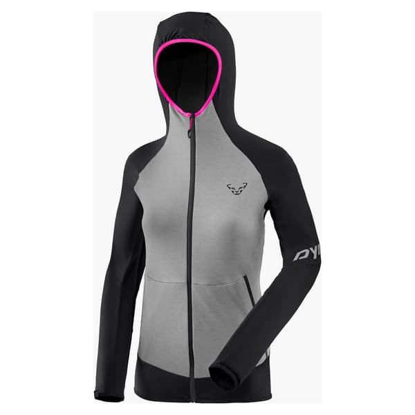Dynafit Fleece Med Huva Transalper Light Polartec Vit DE 38 Kvinna