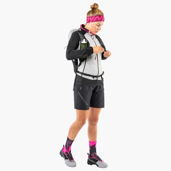Dynafit Fleece Med Huva Transalper Light Polartec Vit DE 38 Kvinna