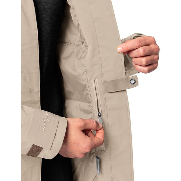 Vaude Anorakki Skomer Wool Ii Beige 36 Nainen