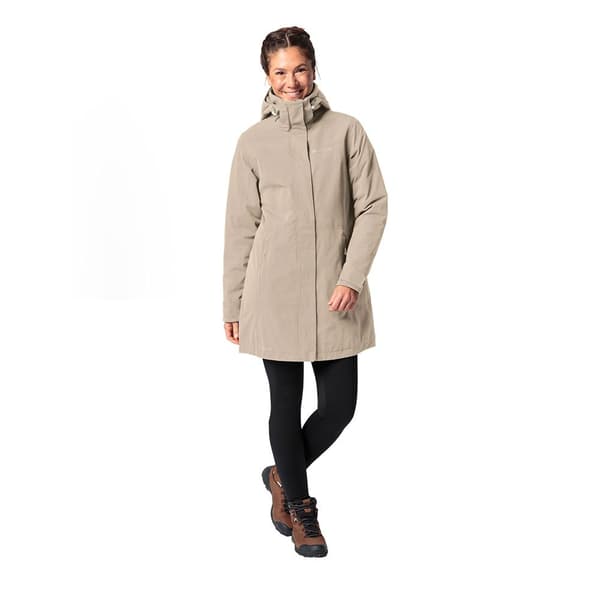 Vaude Anorakki Skomer Wool Ii Beige 36 Nainen