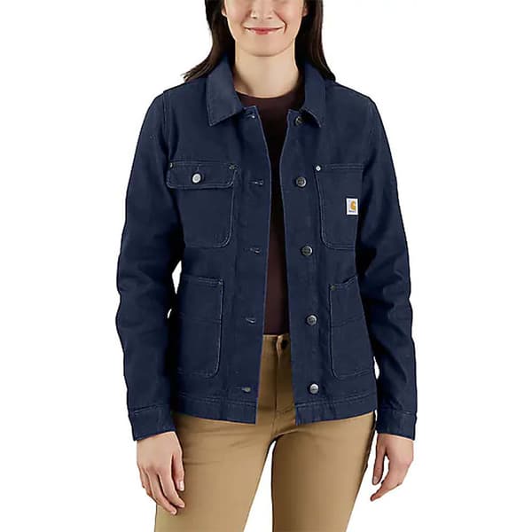 Carhartt Denimjacka Med Avslappnad Passform Rugged Flex Blå XL