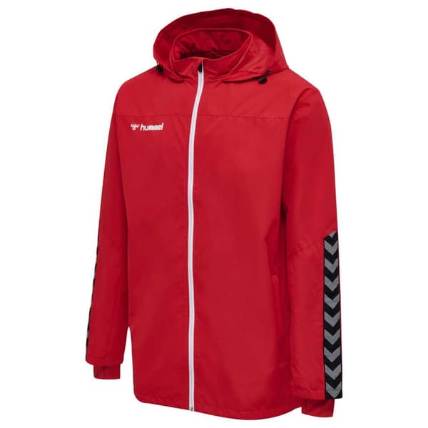 Hummel Jacka Authentic All Weather Röd 12 Years Pojke