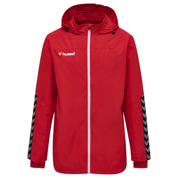 Hummel Jacka Authentic All Weather Röd 12 Years Pojke
